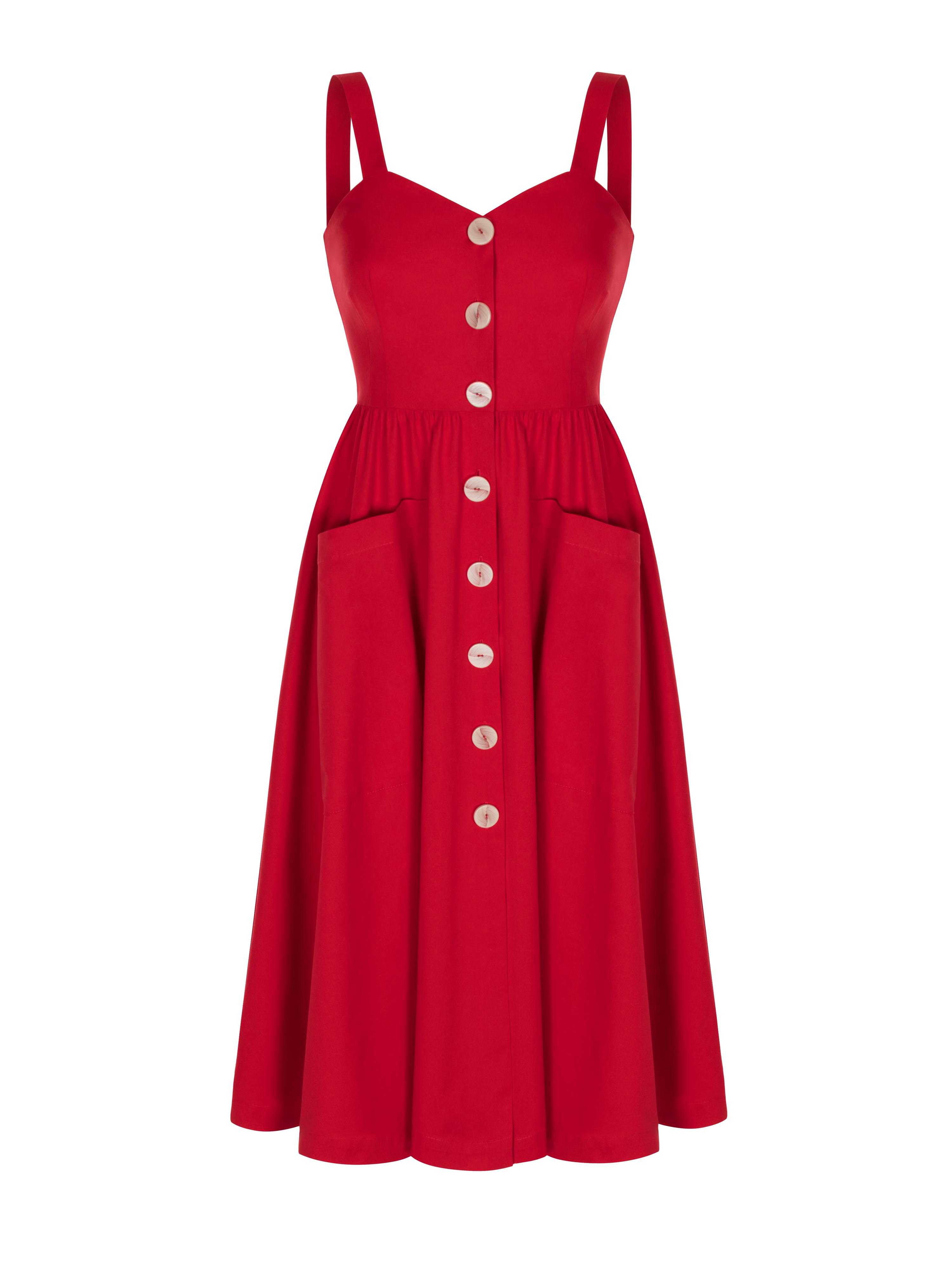 DARIA RED DRESS