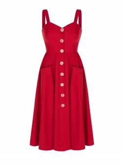 DARIA RED DRESS