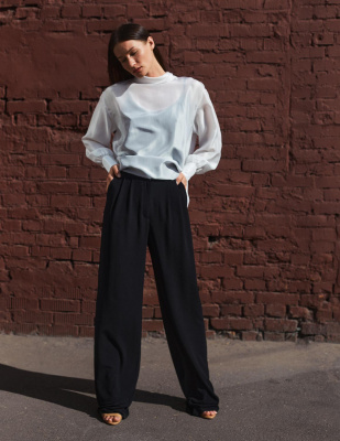 SS'21 BLACK TROUSERS и ROSIE BLOUSE